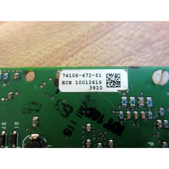 Allen Bradley 74106-472-51 Circuit Board 7410647251 - Used
