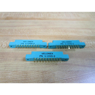 Velonex V-1996-2 Connector V19962 (Pack of 3) - New No Box