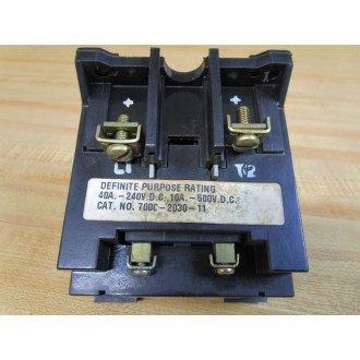 Joslyn Clark 700C-2030-11 Contactor 700C203011 - New No Box