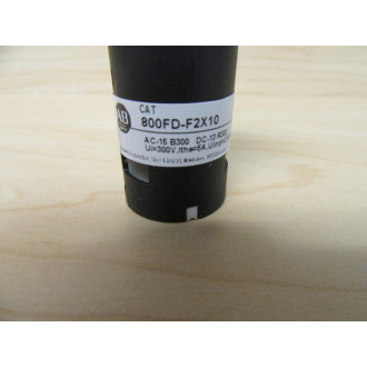 Allen Bradley 800FD-F2X10 Push Button Switch Assembly