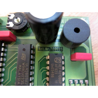 Schnier 700028 Circuit Board - Used