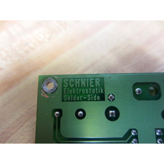 Schnier 700028 Circuit Board - Used