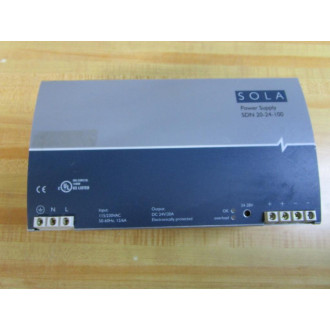 Sola SDN 20-24-100 Power Supply SDN2024100 - Used