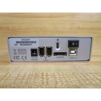 Fantom Drives GF2000T FD External Hard Drive - Used