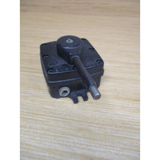 Parker VLA37 Schrader Bellows Disc Valve Chipped Mount, WO Knob - Used