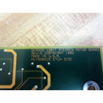 Metronics 11B11917 QC4000 12-Bit Stepper Motor Board 11C11915 - Used