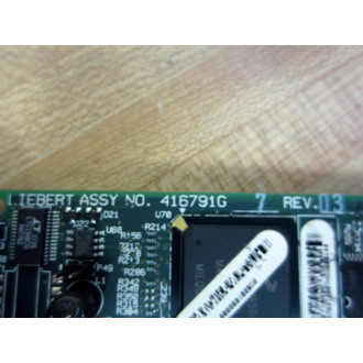 Emerson Liebert 416791G Circuit Board 416791G7 - Used