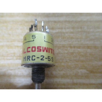Alcoswitch MRC-2-5S Rotary Switch MRC25S - Used