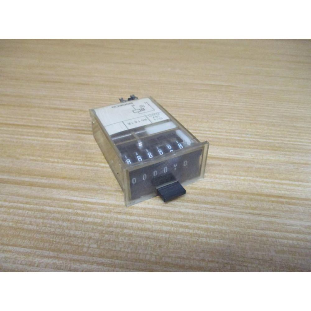 Sodeco RG-161-E Impulse Counter  RG161E 48V 1500Ω - Used