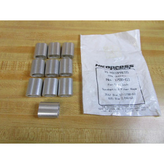 Nicopress 1700-G3 Oval Sleeve 1700G3 (Pack of 10)