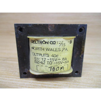 Deltron T60372-501 Transformer T60372501 - Used