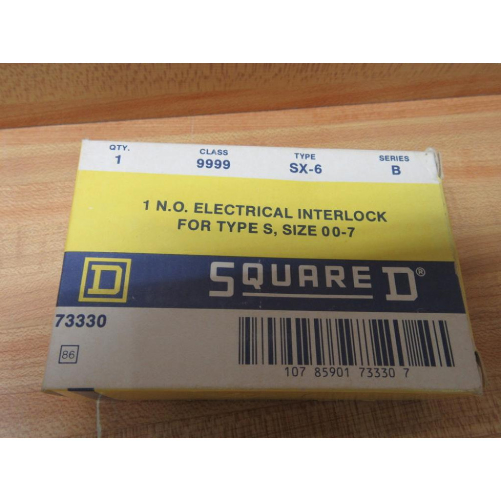 Square D 9999-SX-6 Interlock Series B WO bracket