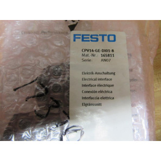 Festo CPV14-GE-DI01-8 Valve Interface 165811 CPV14GEDI018