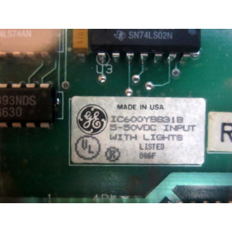 General Electric IC600YB831B Electronic Card