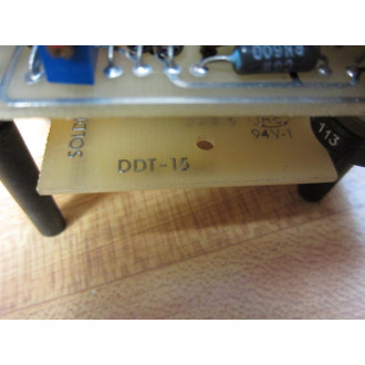 MC-28A Circuit Board MC28A WMC18A,DDT15,DDT14 + Relay - Used
