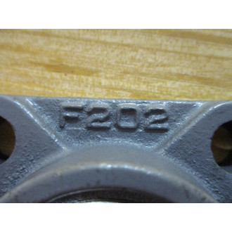 SB202-10 Insert Bearing SB20210 F202 Flanged Bearing - New No Box