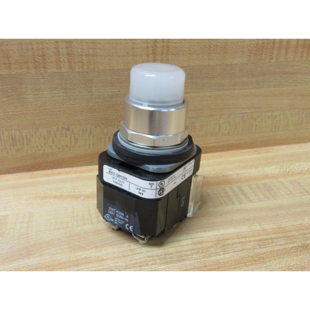 Allen Bradley 800T-QB10W Button w800T-N326 & 800T-XA - New No Box