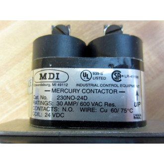 MDI 230NO-24D Contactor 230NO24D - New No Box