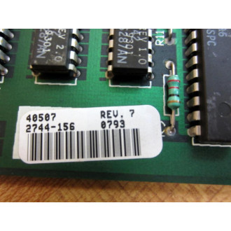 Zebra 40506 Rev.4 Circuit Board 40507 Rev.7 - Used