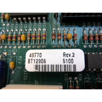 Zebra 49771 Circuit Board 49770 Rev. 2 - Used