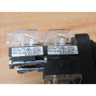 Allen Bradley 800HC-FRXJTQH12RA5 Illum. PushPull Switch 2-800T-XD4 - New No Box