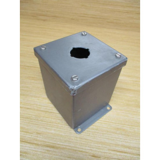 Hoffman E-1PBX Push Button Enclosure E1PBX - Used