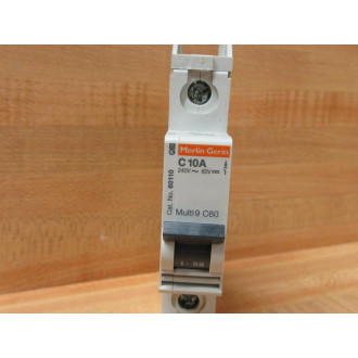 Merlin Gerin 60110 Square D Breaker 10A MG60110 Schneider