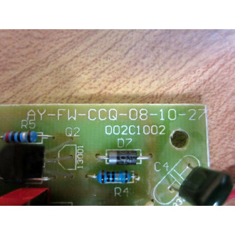 AY-FW-CCQ-08-10-27 Circuit Board - Used