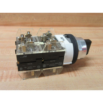 Allen Bradley 800T-J91KE7C 3-Pos. Selector Switch 800TJ91KE7C W(4) 800T-XA
