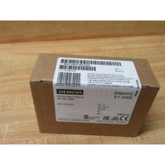 Siemens 6ES7138-4FA05-0AB0 Digital Input Module 6ES71384FA050AB0 FW: V6.0.0