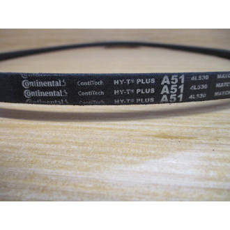 Continental Contitech A51 HY-T Plus V-Belt (Pack of 2)