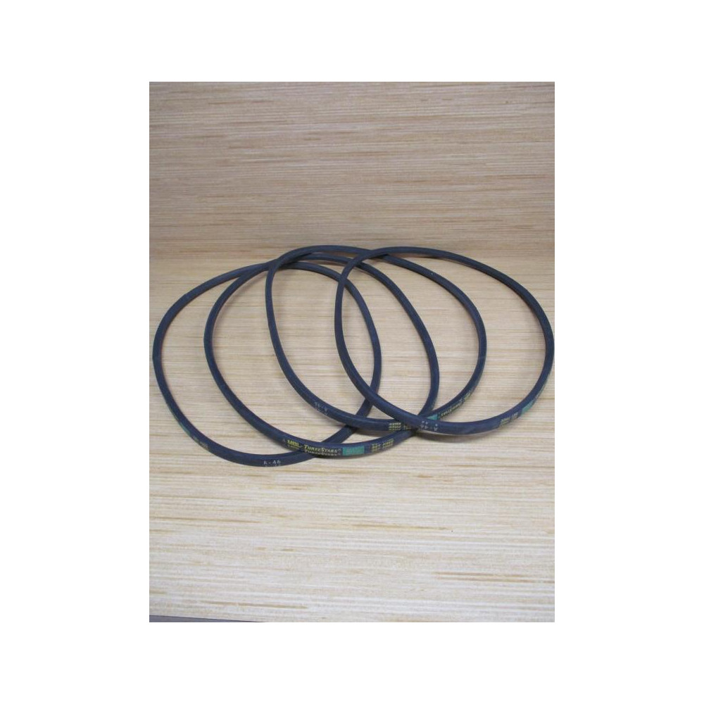 MBL A-46 Three Stars V-Belt A46 (Pack of 4)