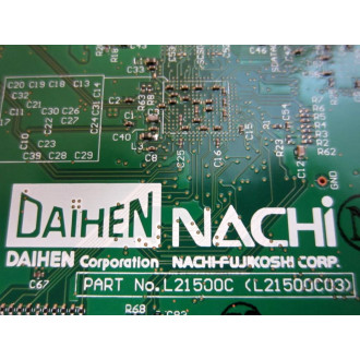 DaihenNachi L21500C Circuit Board L21500C03 Non-Refundable - Parts Only