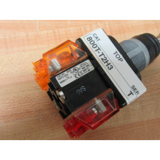 Allen Bradley 800TC-T2H3GEXX Toggle Switch 800TCT2H3GEXX W800TC-XD3  800TC-XD2
