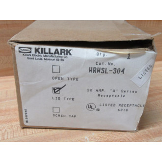 Killark WRWSL-304 Hubbell Receptacle WRWSL304