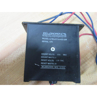 Cutler Hammer 6-YE-40724-400-ER Eaton 40724400 Durant Counter - New No Box