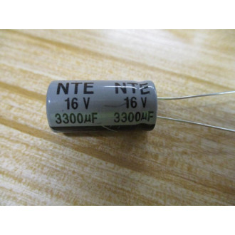 NTE NEV3300M16FH Capacitor 3300MF 16V (Pack of 4)