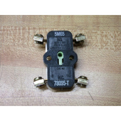 Joslyn Clark 5M65 Ward Contact Block 5M-65 BlackGreen - New No Box