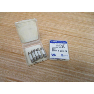 Ferraz Shawmut GSD110 Gould 100mA Fuse Mersen GSD110 (Pack of 10)