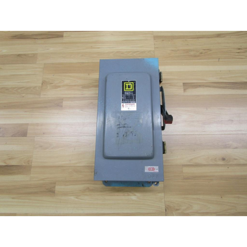 Square D HU363AWK Safety Switch Series E1 - Used
