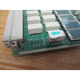 Alcatel 3001121900 Control Board Rev. AS, Missing Relay K12 - Parts Only