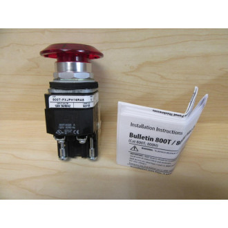 Allen Bradley 800T-FXJPH16RA5 Push Pull Switch - New No Box