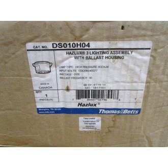 Thomas & Betts DS010H04 Hazlux Lighting Assembly WBallast Housing