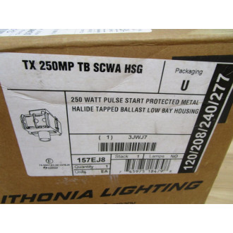 Lithonia Lighting TX 250MP TB SCWA HSG Enclosed Low Bay Ballast 3JWJ7
