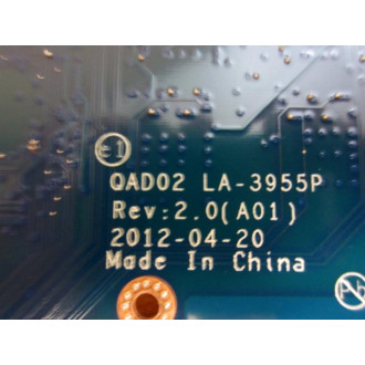 GCE QAD02 Circuit Board LA-3955P - Used