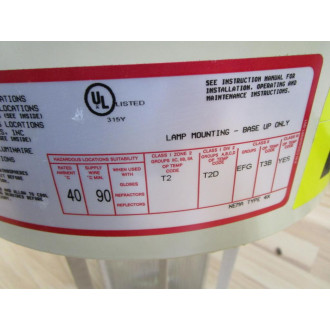 Thomas & Betts DS010H040-TGL-E Hazlux Lighting Assembly DS010H040TGLE