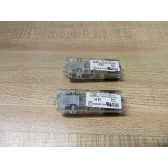 Square D 9001 LA-21 Contact Block 9001LA21 46980 (Pack of 2) - New No Box
