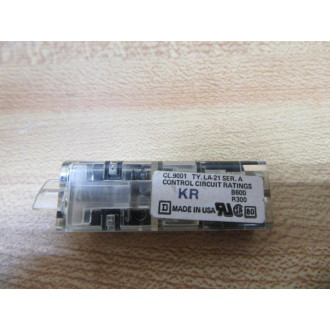 Square D 9001 LA-21 Contact Block 9001LA21 46980 (Pack of 2) - New No Box