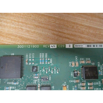 Alcatel 3001121900 Control Board Ser. AS, Missing Relay K1 - Parts Only