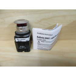 Allen Bradley 800TC-FXQH10RA1 Push Pull Switch - New No Box